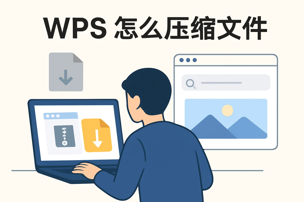 wps怎么压缩文件