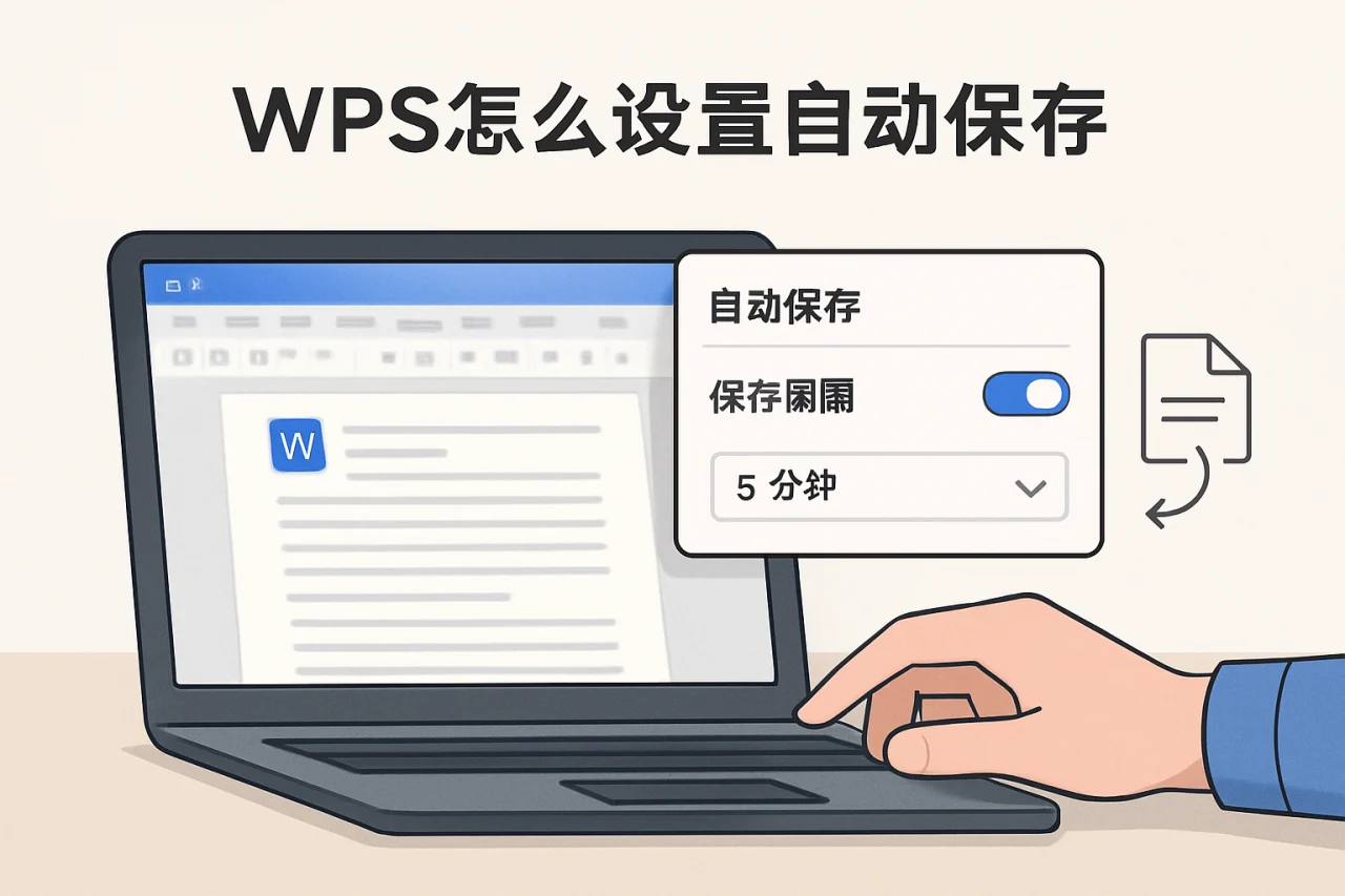 wps怎么设置自动保存