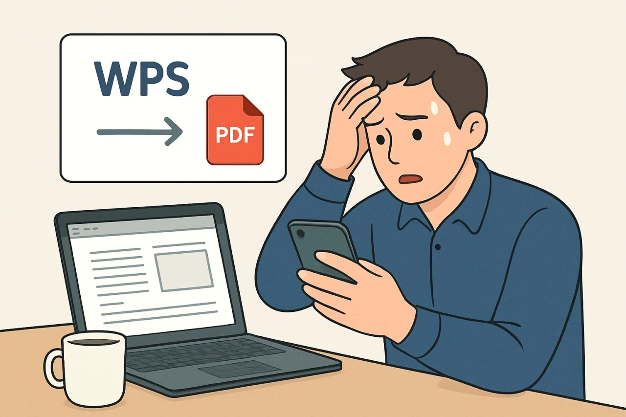 wps转pdf