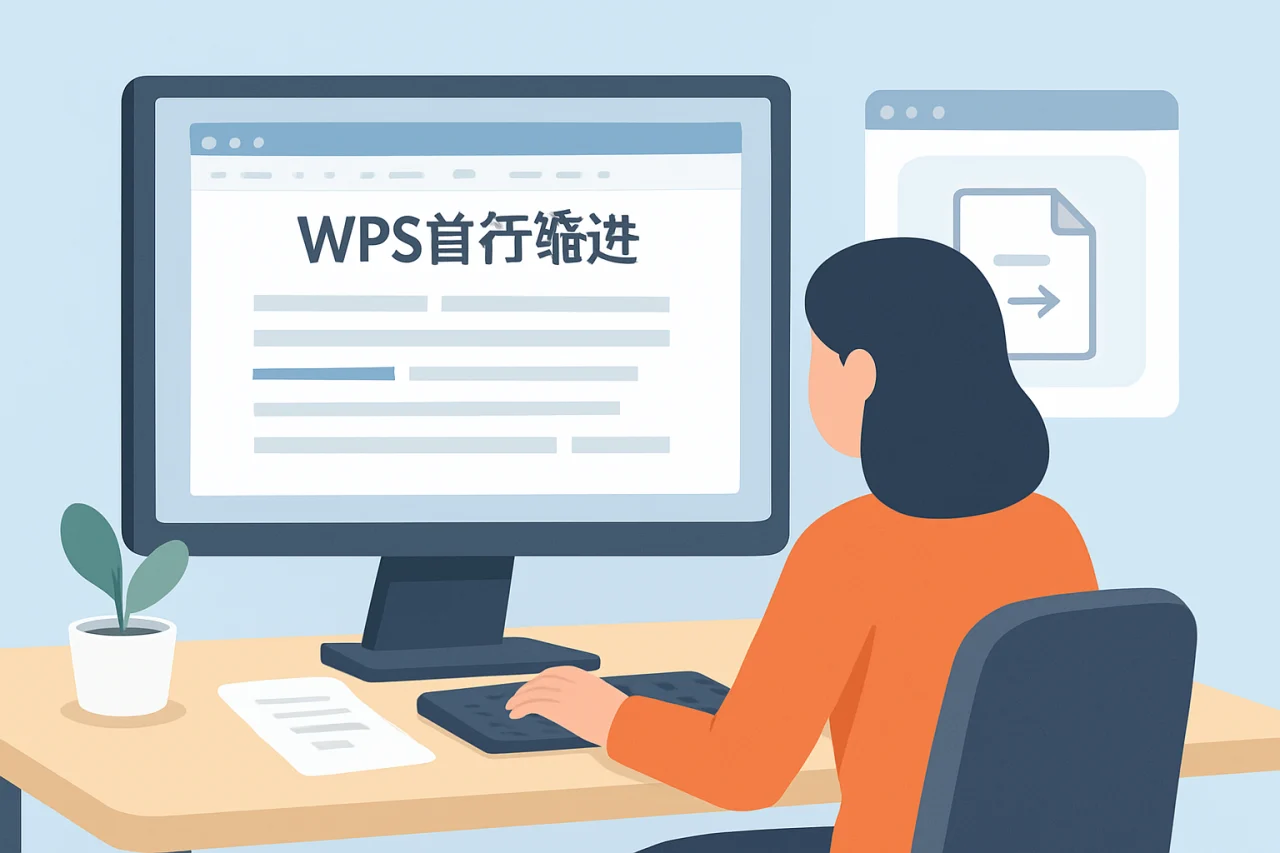 wps首行缩进