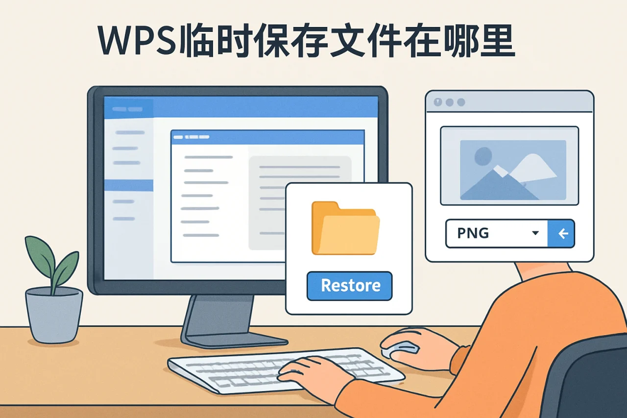 wps临时保存文件在哪里