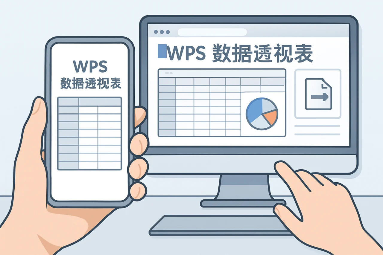 wps数据透视表