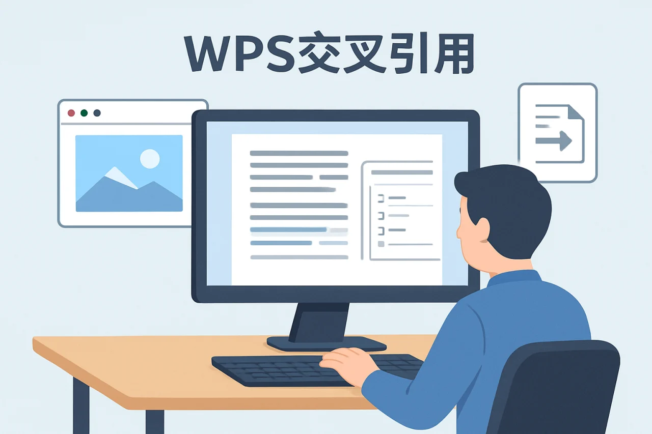 wps交叉引用