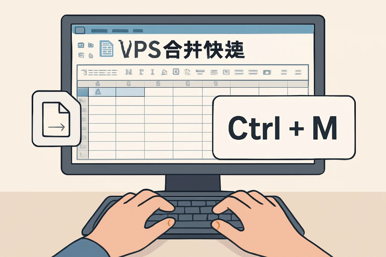 wps合并快捷键