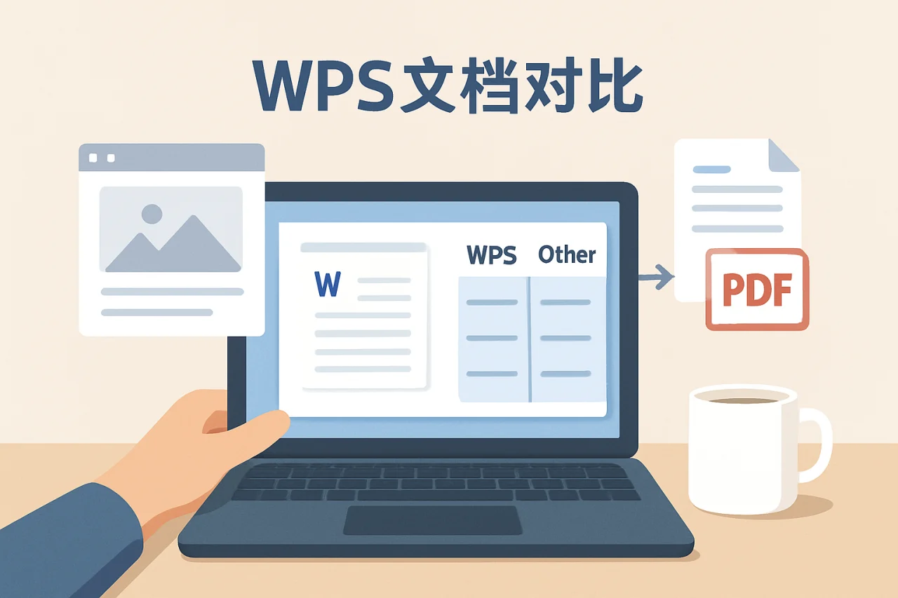 wps文档对比