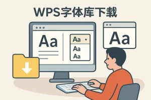 wps字体库下载