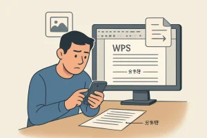 wps怎么删除分节符