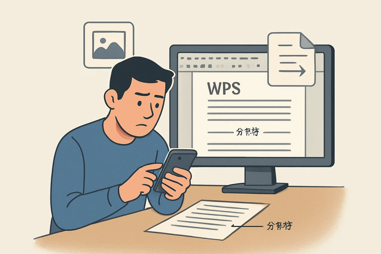 wps怎么删除分节符